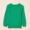 Amazon Essentials Boys' Cotton Knit Pullover Crewneck Sweater, Green Milk Carton, Large view 3