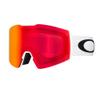 Oakley Fall Line M OO7103 Matte White/Prizm Snow Torch Iridium Ski Goggles For Men For Women + Bundle Accessory Leash Kit, Microfiber Pouch view 1