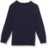 Amazon Essentials Boys' Pullover Crewneck Sweater, Dark Navy Snake, Large view 2