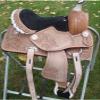 BOOFIRE Horse Stirrups for Saddle Western Leather Equestrian Stirrups Horse Riding Stirrups with Rubber Anti-Skid Pad New Generation (Sliver) view 4