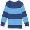 Amazon Essentials Boys' Pullover Crewneck Sweater, Blue Navy Rugby Stripe, Medium view 2