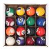 Alomejor Mini Billiard Balls, Compact Setup, Resin Pool Balls, Small Table Accessories, Family Fun, Home Entertainment, Game Room, Living Room, Patio, view 2