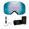Oakley Flight Deck L OO7050 Matte White/Prizm Sapphire Ski Goggles For Men For Women+ Bundle Accessory Leash Kit, Microfiber Pouch view 2