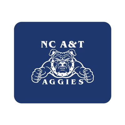 OTM Essentials North Carolina A&T State University Standard Fabric Mouse Pad, Desk Accessories, Standard Fabric Gaming Mouse Pad, Classic