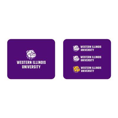 Mouse Pad, Fabric, Western Illinois University Standard/Fan Pack 2