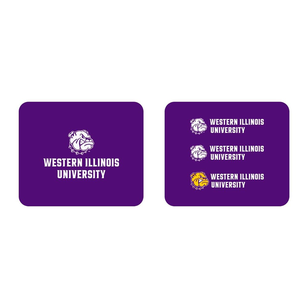 Mouse Pad, Fabric, Western Illinois University Standard/Fan Pack 2