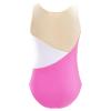 Linjinx Gymnastics Leotards for Girls One-piece Sparkle Diamonds Metallic Ballet Dancing Athletic Bodysuit Jumpsuit Pink 12 Years view 2