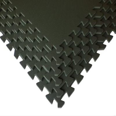 Get Rung Interlocking Floor Tiles From Square Brands for MMA | Gym Flooring for Home | Puzzle Foam Mats | Exercise Mat | Play Mat Tiles | 3/8"
