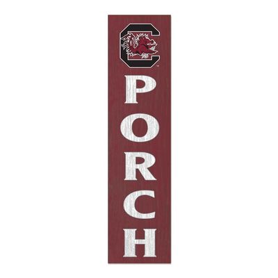 12x48 Leaning Sign Porch South Carolina Gamecocks