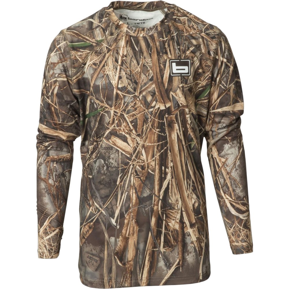 Banded Tec Stalker Mock Shirt Lightweight, Breathable, Moisture-Wicking Hunting Performance Shirt (US, Alpha, X-Large, Regular, Regular, Realtree Max-7)