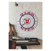 KH Sports Fan Utah Utes Weathered Circle Sign, 20x20 Inches, Running Utes Decor; Display Your Team Spirit with This Unique Utah Running Utes Wall Art view 2