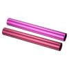 PATIKIL Relay Track Batons Set, 2 Pack Aluminum Alloy Tube Field Running Race Stick for Outdoor Athletics Sport Game Tool (Pink, Red) view 1