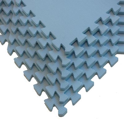 Square Brands Interlocking Foam Floor Tiles for MMA & Home Gym | Puzzle Floor Mats | 3/8" Thick