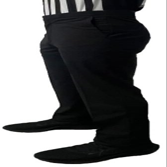 Smitty BKS267 Men's Ultimate Modern Tapered Fit Basketball Official's Pant (29) Black