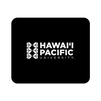 Mouse Pad, Fabric, Hawaii Pacific University Standard/Classic Black