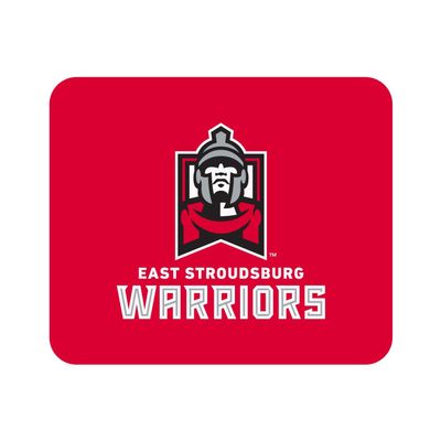 Mouse Pad, Fabric, East Stroudsburg University of Pennsylvania Standard/Classic Red