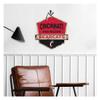 KH Sports Fan Cincinnati Bearcats Fans Welcome Badge Sign, 20x20 Inches, Bearcats Decor for Dorm Room, Bedroom, Fan Cave, Living Room; Display Your Team Spirit with This Unique Cincinnati Bearcats Wall Art view 2