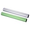 PATIKIL Relay Track Batons Set, 2 Pack Aluminum Alloy Tube Field Running Race Stick for Outdoor Athletics Sport Game Tool (Green, Silver) view 1