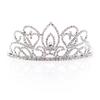 Anderson's Adela Queen & Amara Princess Tiara Set, 5-Piece Silver Metal Crown Collection with Sparkling Clear Rhinestones, Adjustable Fit & Comfort Combs, Perfect for Prom, Homecoming, Weddings, Pageants, Quinceaeras, and Coronation Events view 2