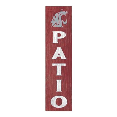 12x48 Leaning Sign Patio Washington State Cougars