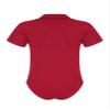 ACSUSS Men's Short Sleeve Undershirt Press Button Crotch Tank Bodysuit High Cut Leotard Tops Red Large view 2