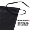 TOPTIE 6 Pack Waitress Waiter Server Bistro Waist Apron with 3 Pockets, Restaurant Kitchen Chef Half Aprons, 24"W x 12"H-Blue view 4