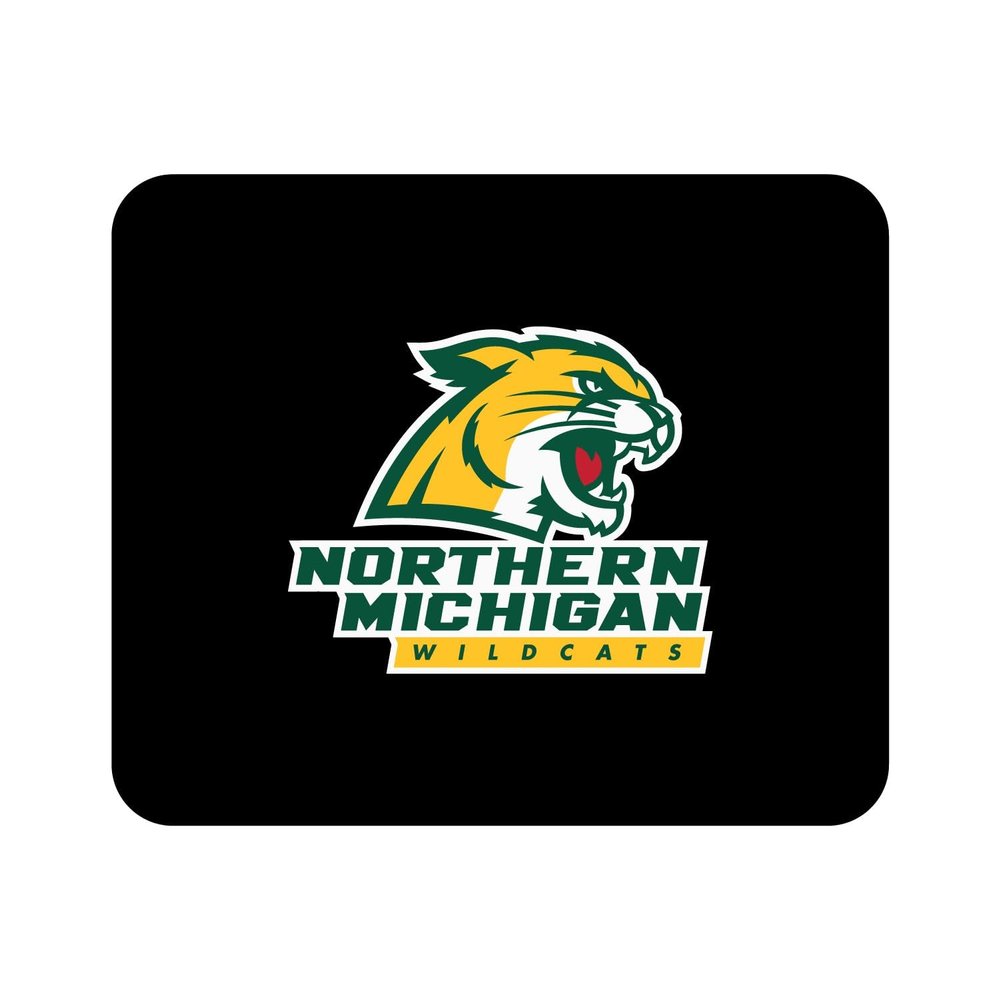 Mouse Pad, Fabric, Northern Michigan University Standard/Classic Black