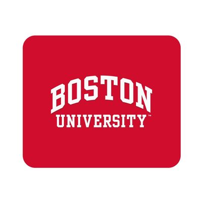 Mouse Pad, Fabric, Boston University Standard/Classic Red