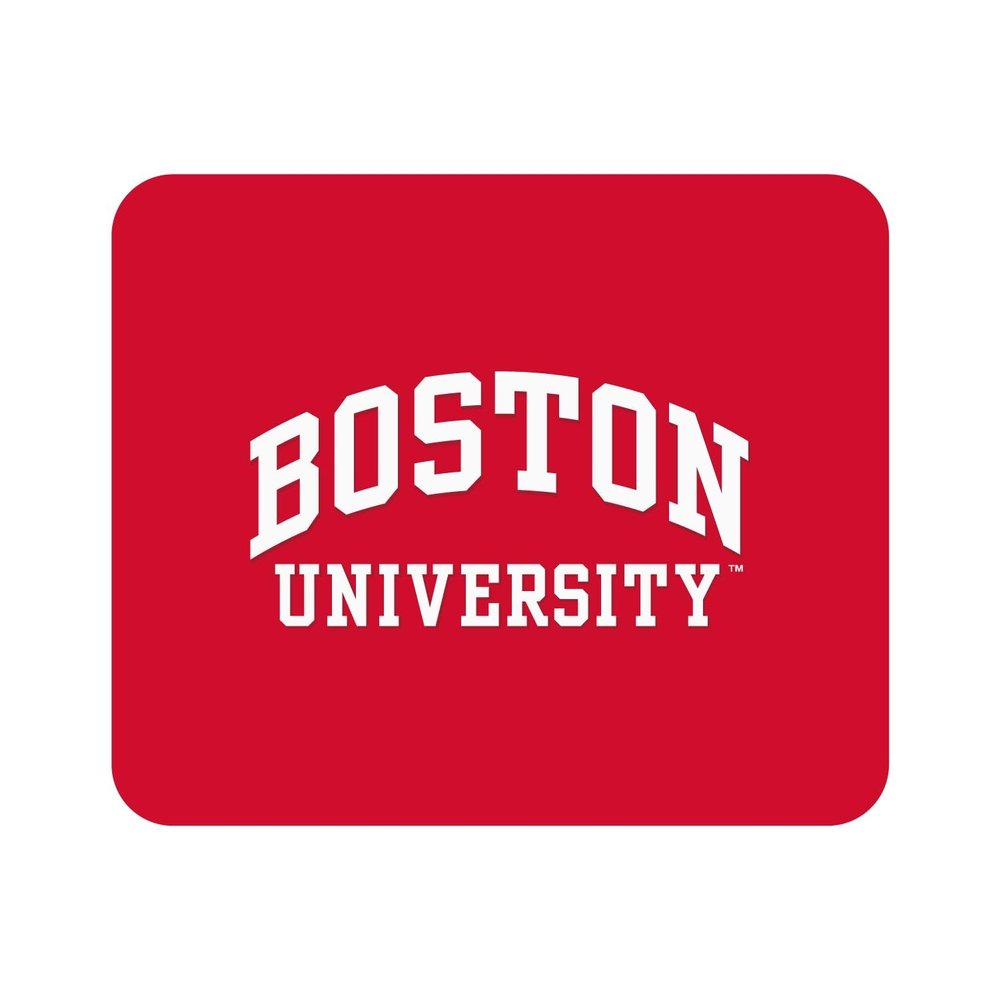 Mouse Pad, Fabric, Boston University Standard/Classic Red