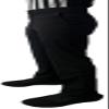 Smitty BKS267 Men's Ultimate Modern Tapered Fit Basketball Official's Pant (37) Black view 1