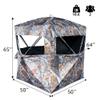 THUNDERBAY SPUR Collector 2 Person Hunting Blind, Portable Ground Blind with Silent Sliding Window, Portable Durable Hunting Tent for Deer & Turkey Hunting view 2