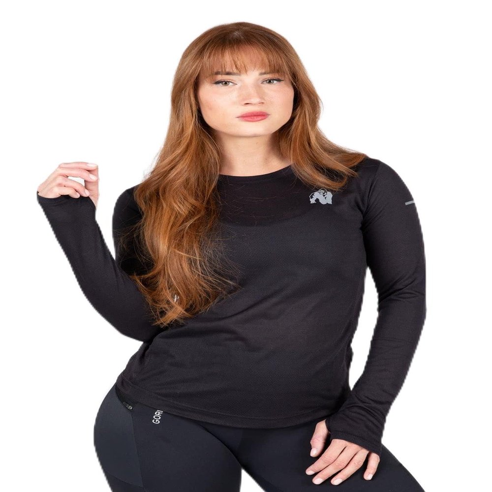 GORILLA WEAR Raleigh Long Sleeve - Black M