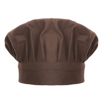 TopTie Chef Hat for Kid & Adult, Cotton Elastic Adjustable Kitchen Cooking Baking Hat-Coffee-S