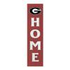 12x48 Leaning Sign Home Georgia Bulldogs