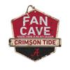 KH Sports Fan Alabama Crimson Tide Fan Cave Badge Sign, 20x20 Inches, Crimson Tide Decor for Dorm Room, Bedroom, Fan Cave, Living Room; Display Your Team Spirit with This Unique Alabama Crimson Tide Wall Art view 1