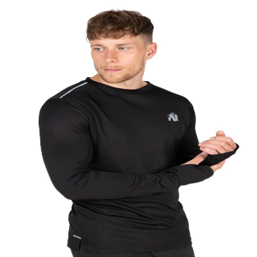 GORILLA WEAR Washington Long Sleeve - Black S