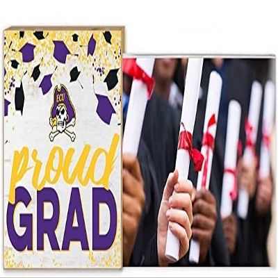 KH Sports Floating Picture Frame Proud Grad Celebration Team East Carolina Pirates