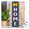 12x48 Leaning Sign Home Michigan Wolverines view 2