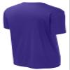 DRIEQUIP Men's Moisture Wicking Suede Feel Performance Tees-3XL-Purple view 2