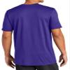 DRIEQUIP Men's Moisture Wicking Suede Feel Performance Tees-3XL-Purple view 4