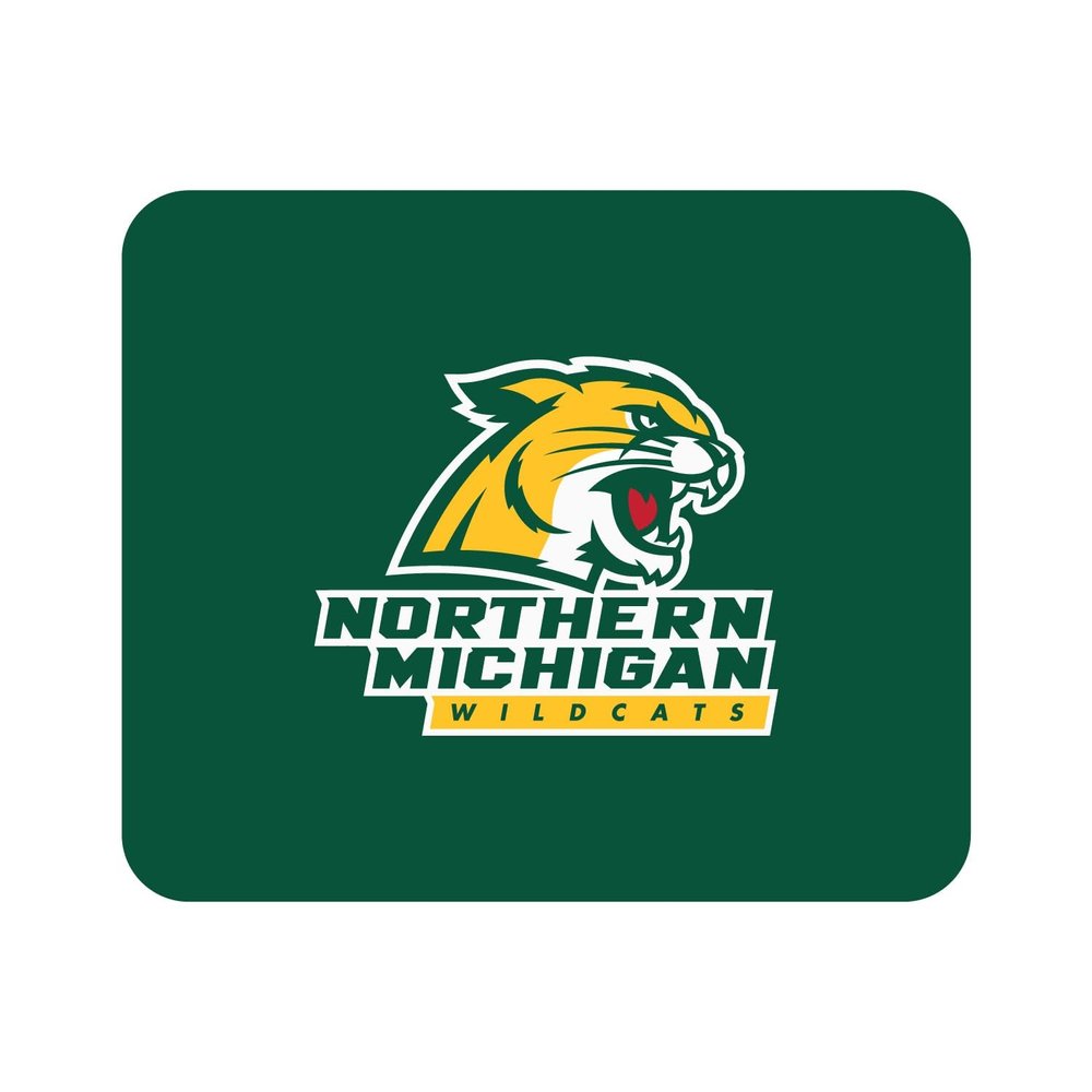 Mouse Pad, Fabric, Northern Michigan University Standard/Classic Green