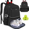 Ytonet Tennis Bag Tennis Backpack for Women Men 2 Rackets with Insulated Pocket Ventilated Shoe Compartment view 1