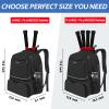 Ytonet Tennis Bag Tennis Backpack for Women Men 2 Rackets with Insulated Pocket Ventilated Shoe Compartment view 2