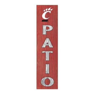 12x48 Leaning Sign Patio Cincinnati Bearcats