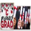 KH Sports Floating Picture Frame Proud Grad Celebration Team Cornell Big Red view 1