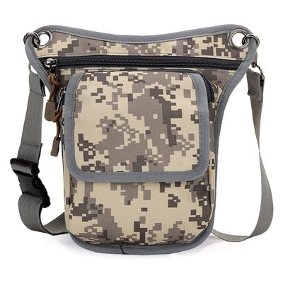 Feilx Thigh Drop Leg Bag for Men, Women Waist Pack Fanny Pack, Motorcycle Rider Multi-Pocket Waist Bags for Men Women (Color : Multi-Colored, Size : 16 * 3 * 22CM)