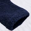 NOKMOPO Winter Jacket Women Fashion Casual Plus Size Button Plush Top Hooded Panel Loose Cardigan Cozy Wool Warm Coat Winter Long Coats Tops(B-Navy,3X-Large) view 3