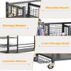 PLKOW Golf Bag Storage Garage Organizer, Extra Large Size Golf Bag Storage Stand and Golf Equipment Rack for Garage,Shed, Basement view 2