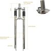 26x3.5 INCH Non-Suspension Fork w/Double Shoulder Bicycle Fork and Headset Combo view 4