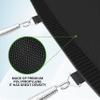 Simple Deluxe Replacement Trampoline Mat, Round, Black, UV Resistant, Fits 14ft Trampoline, 88 Springs, Waterproof, Anti-Slip, Anti-Static, 1 Year Warranty view 3